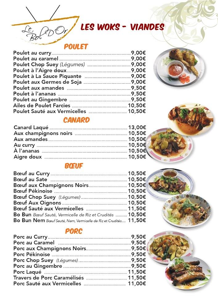 Restaurant Le Bol d'Or Marseille - Menu Image 2